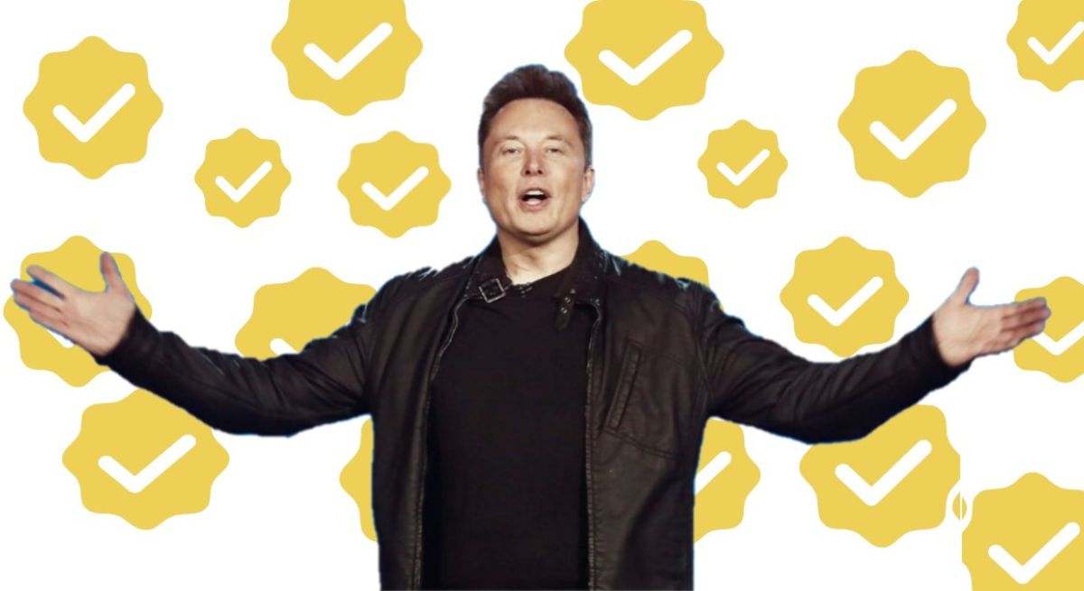 Elon Musk ticks dorados