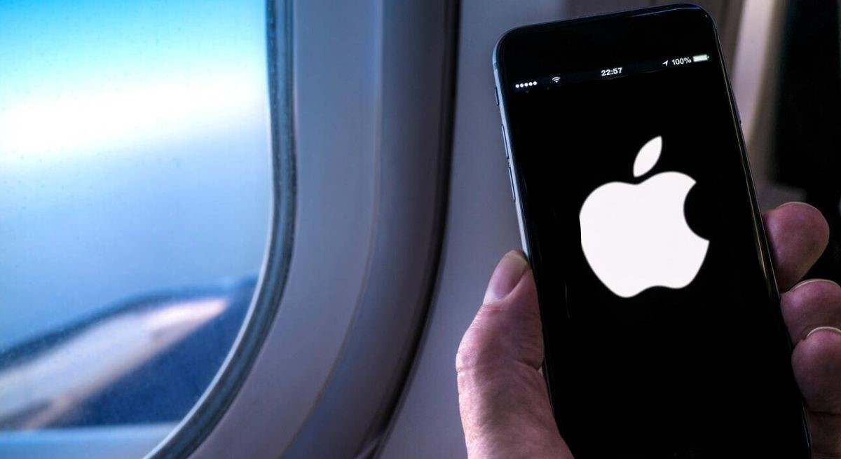 iPhone se cae del avión