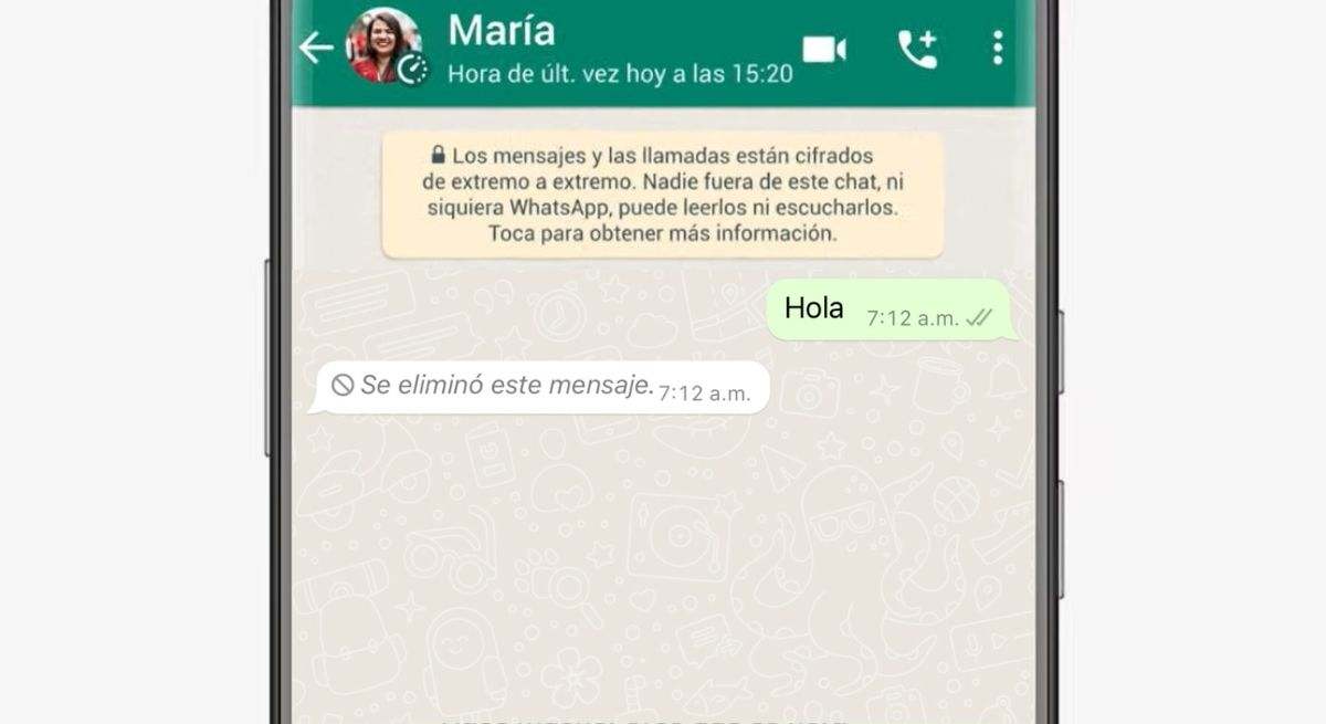 Cómo saber lo que decía un mensaje de WhatsApp eliminado en un móvil Android