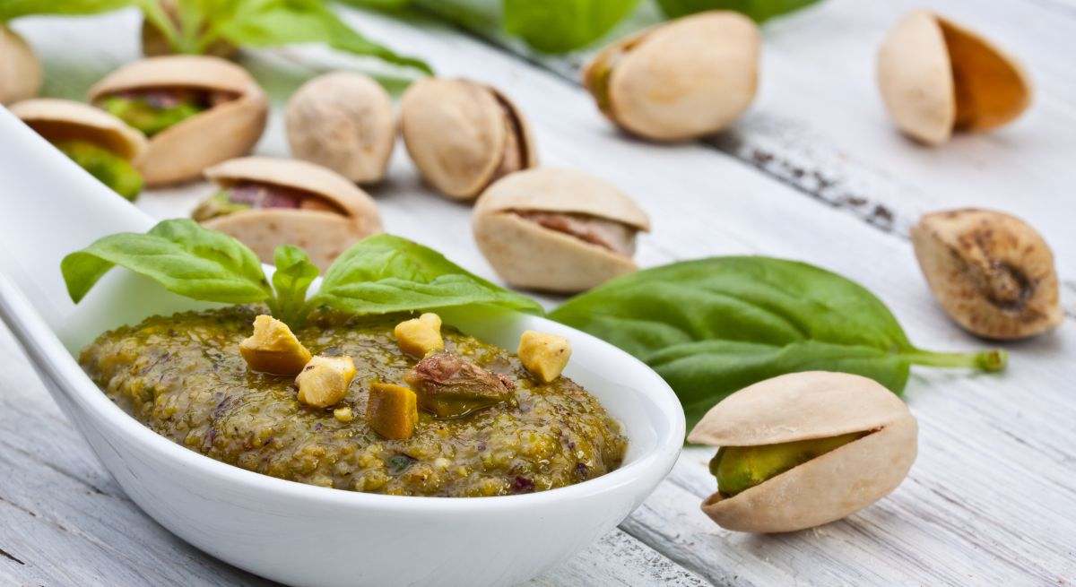 Receta de pesto de pistacho