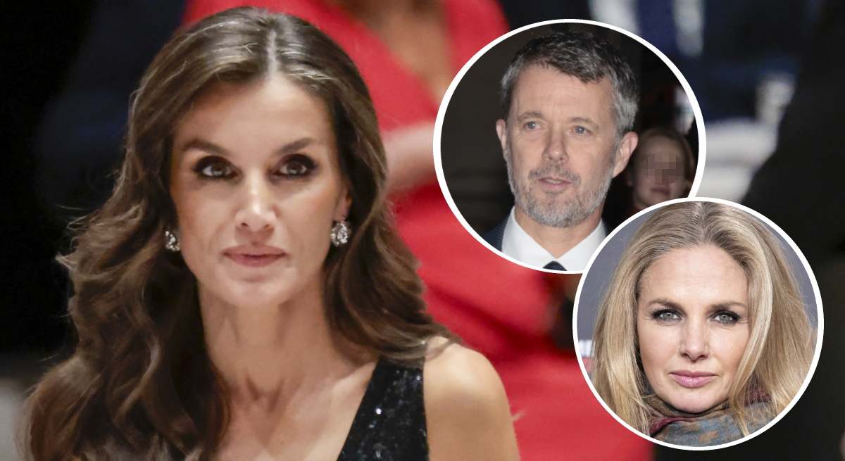 Letizia, fotos Genoveva Casanova y Federico de Dinamarca 