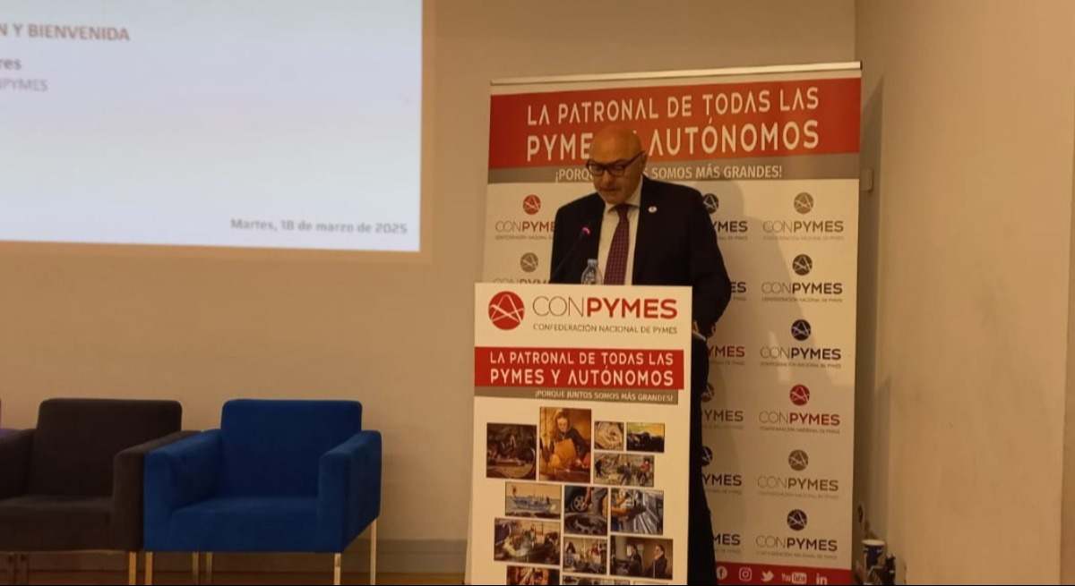 El presidente de Conpymes, José María Torres.