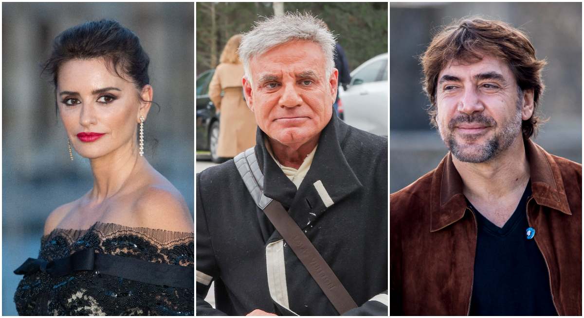 Penélope Cruz, Joaquín Torres y Javier Bardem