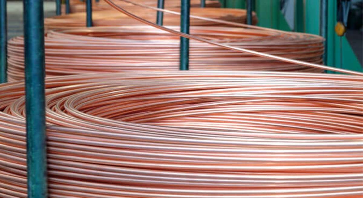Cobre producido en Cunext.