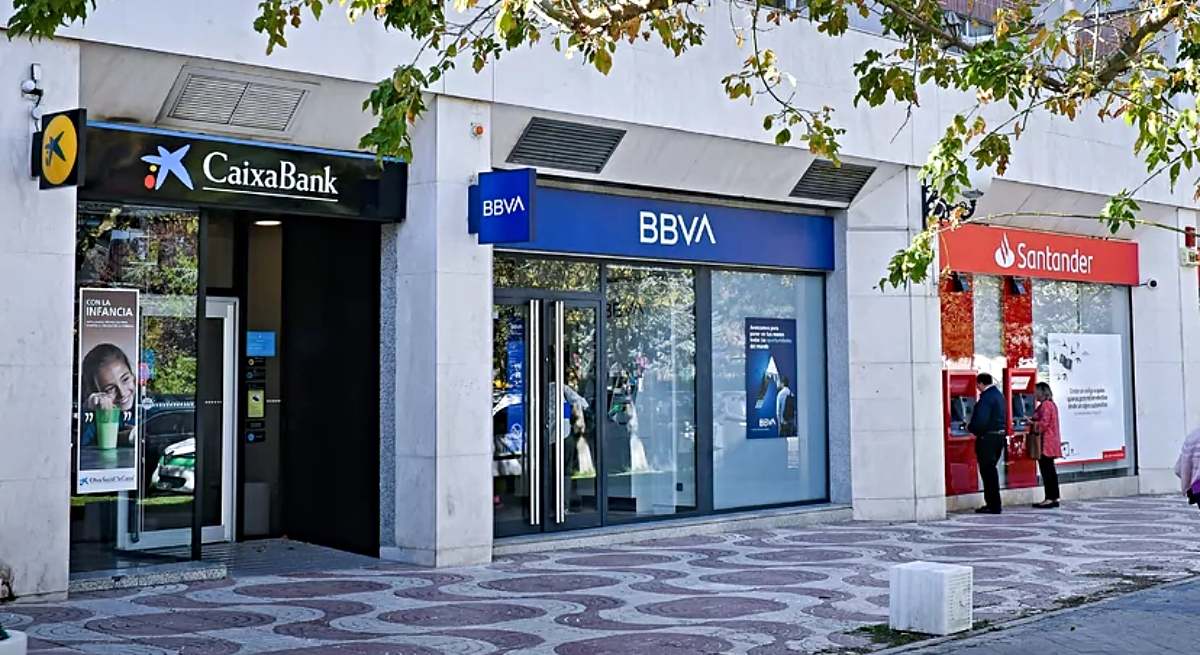 Sucursales bancarias de varias entidades / EFE