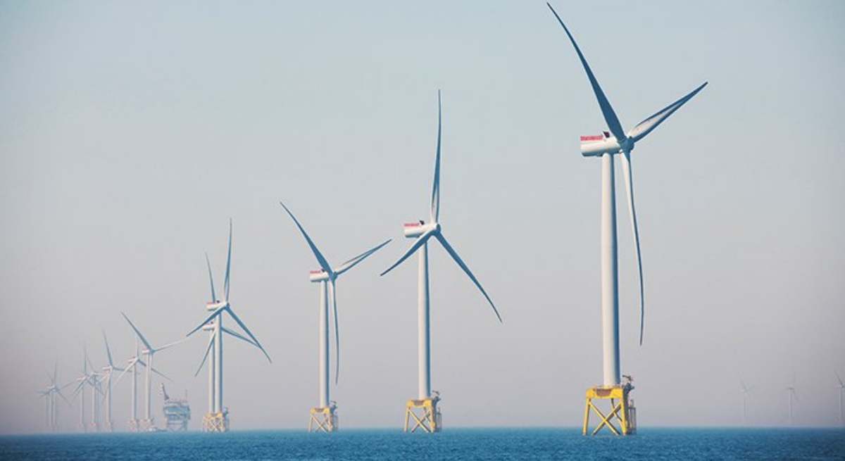Parque eólico marino de East Anglia One, en Reino Unido. / Octopus Energy