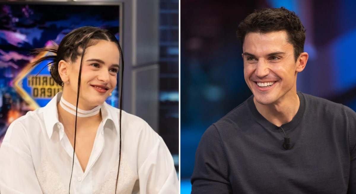 Rosalía y Álex González