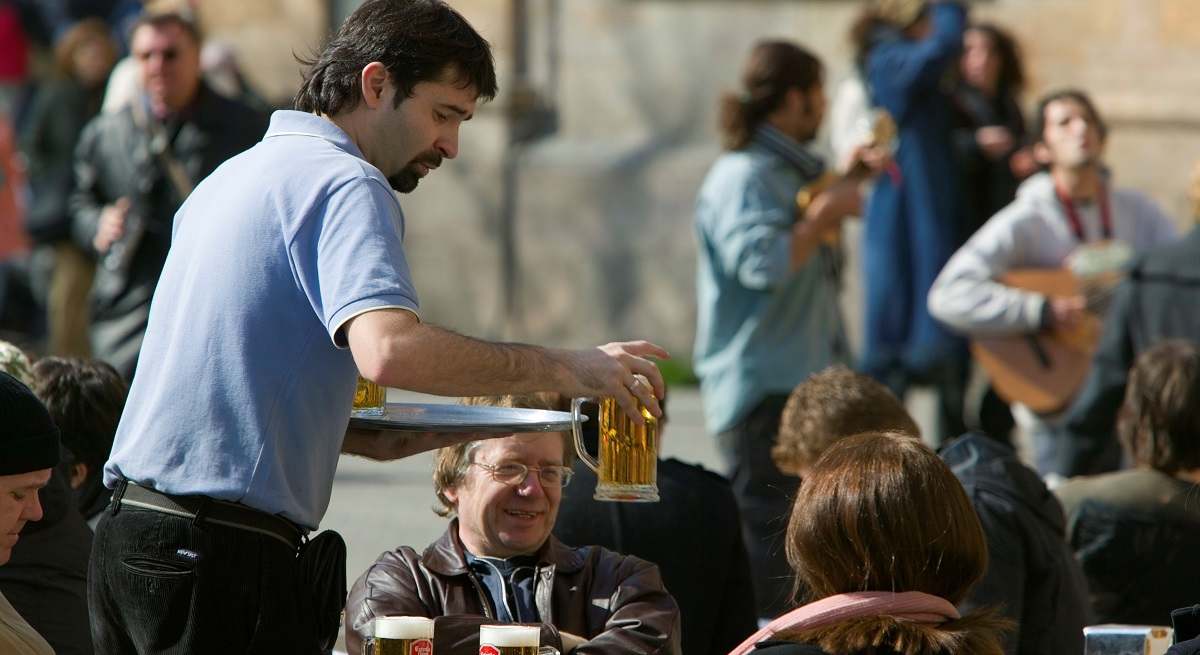 Una terraza en Madrid