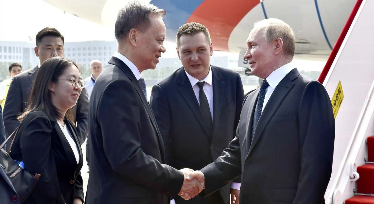 Vladimir Putin llega a Tianjin (China) para participar en la cumbre de la OCS / EP
