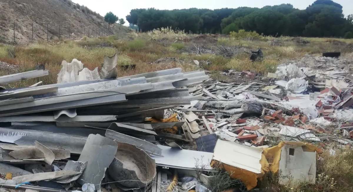 Vertedero en la comunidad gallega.