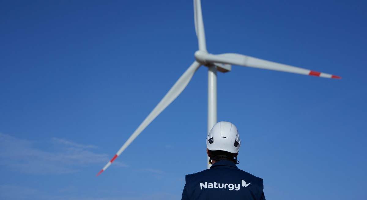 Un parque eólico de Naturgy