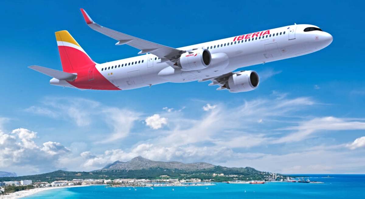 Un avión de Iberia