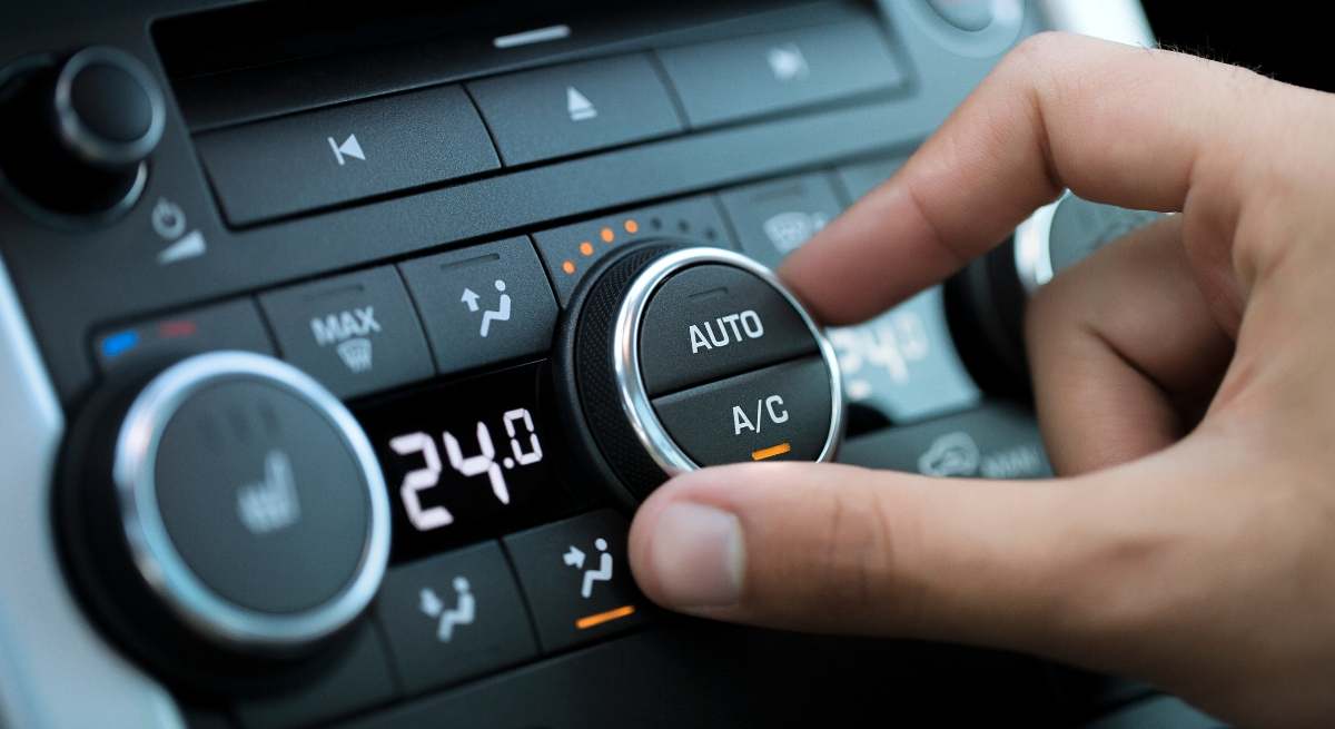 Aire acondicionado del coche.