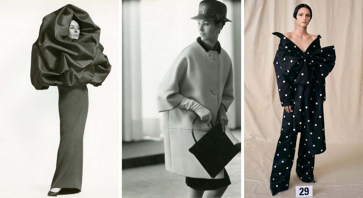 The Sleeve Cristobal © Tom Kublin. Robe Chou. Archives Balenciaga. Diálogo.