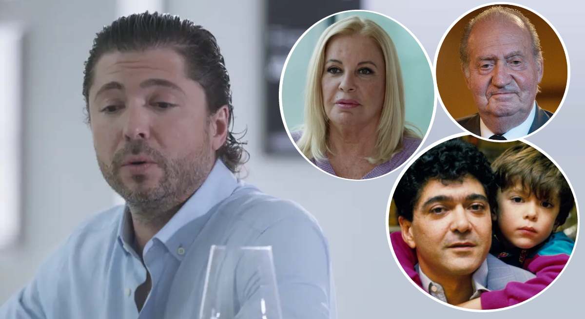 Ángel Cristo hijo, Joaquín, Bárbara Rey 