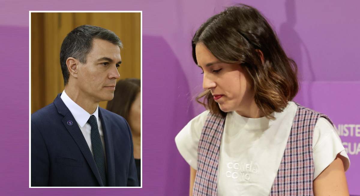 Irene Montero Pedro Sánchez camiseta 