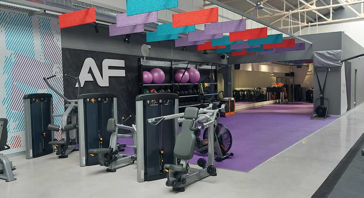 Un gimnasio de Anytimes