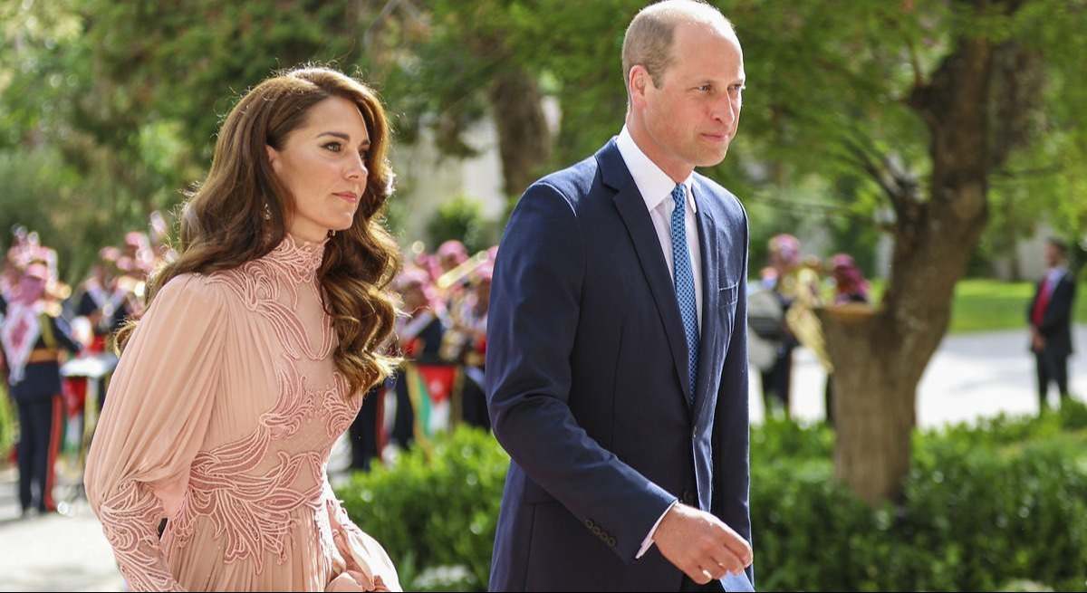 Kate Middleton y el príncipe Guillermo