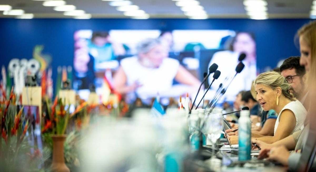 La vicepresidenta segunda y ministra de Trabajo, Yolanda Díaz
