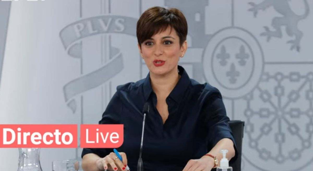 Rueda de prensa tras el Consejo de Ministros