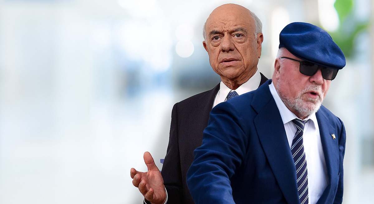 Francisco González, expresidente de BBVA, y el excomisario Villarejo