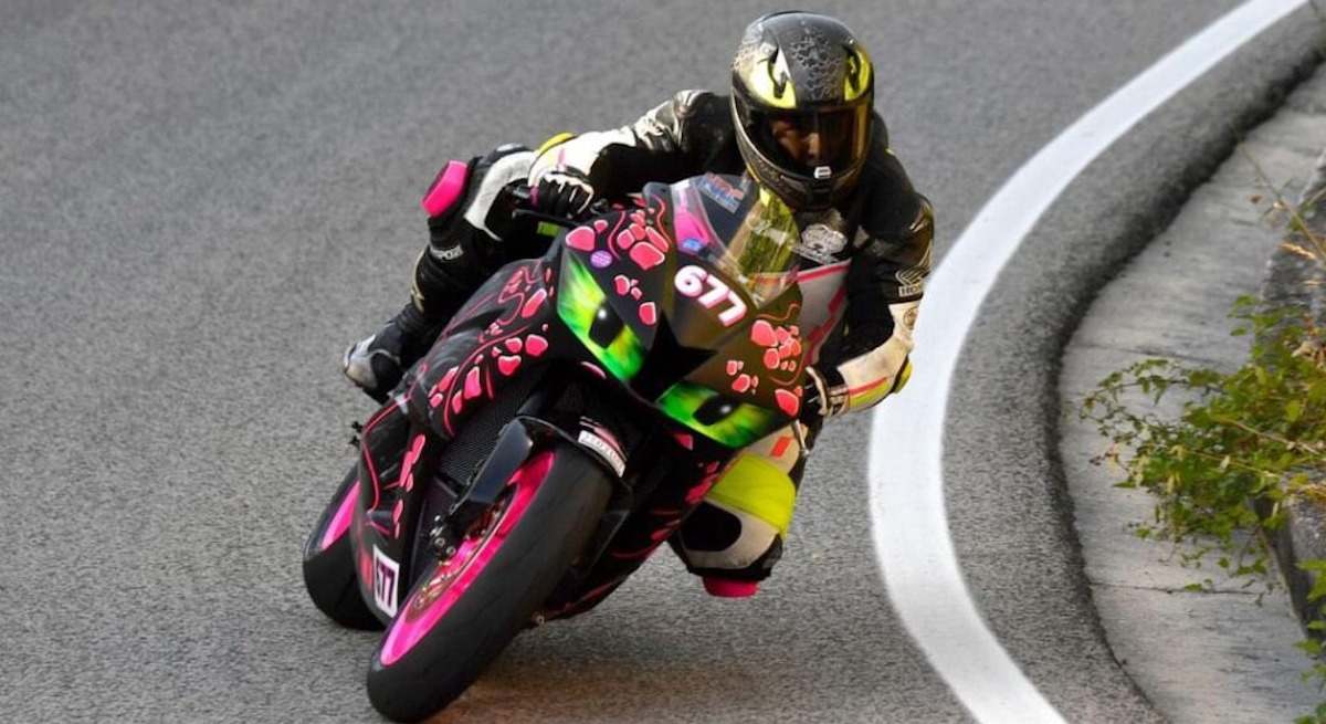 Simona Castelli, en una fotografía facilitada por la Federación Italiana de Motociclismo.