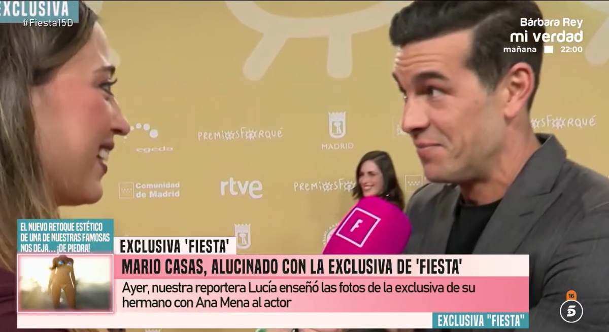 Mario Casas Óscar Casas Ana Mena 