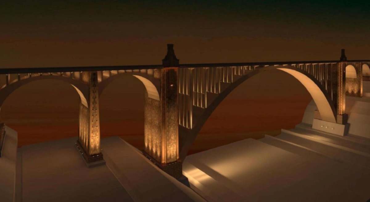 iluminación viaducto teruel