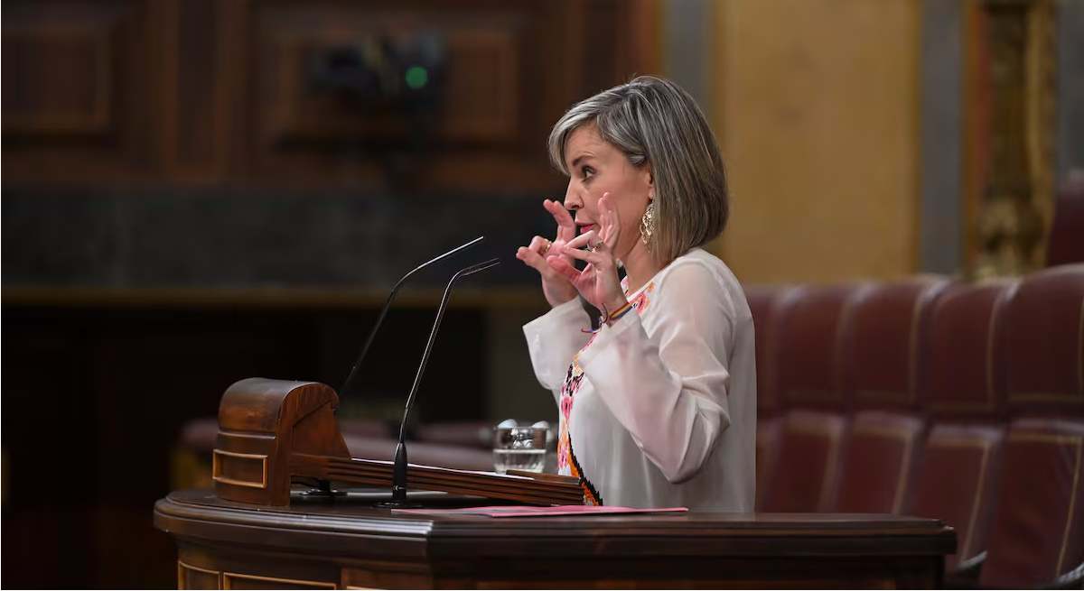La nueva portavoz de Sumar en el Congreso Verónica Martínez.