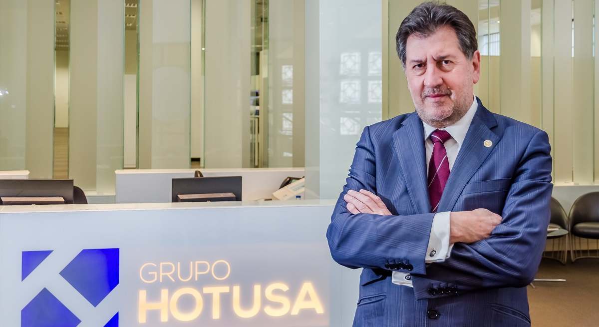 Amancio López, presidente de Hotusa. EE