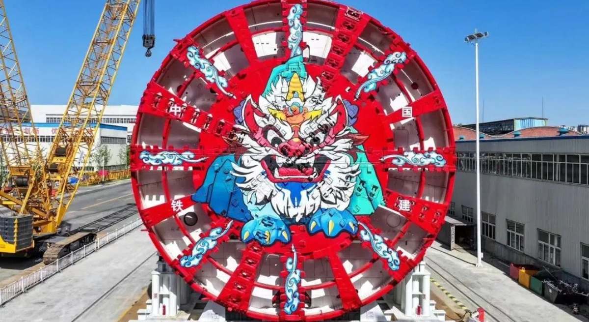 Una tuneladora china