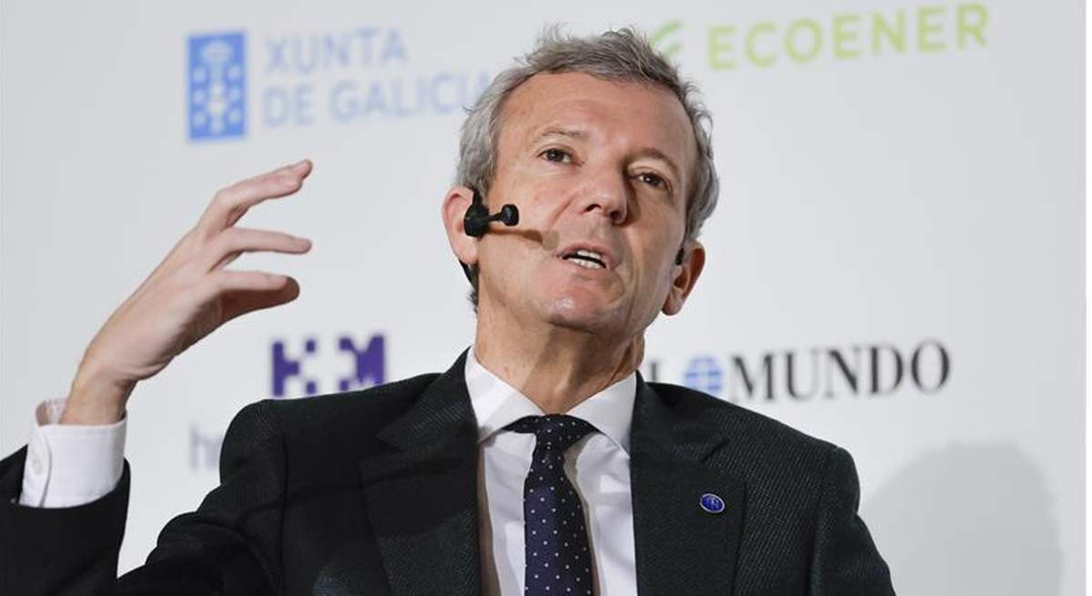 El presidente gallego, Alfonso Rueda.