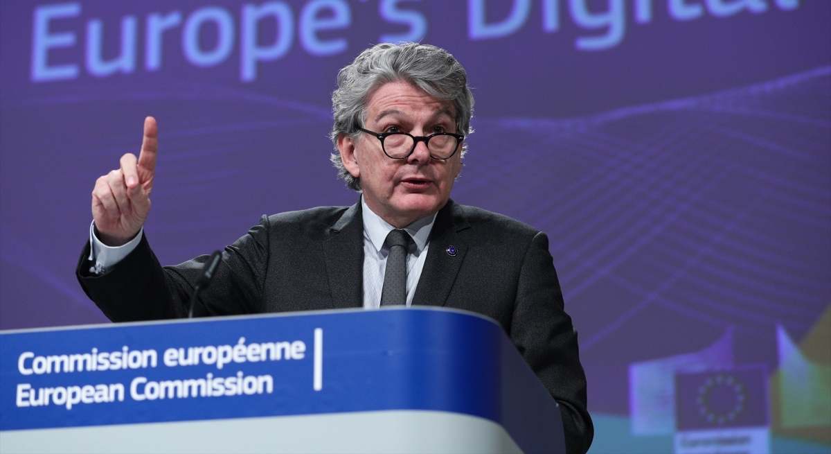 Thierry Breton , comisario de Mercado Interior de la Comisión Europa / EP
