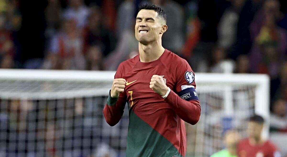 Cristiano Ronaldo con la selección de Portugal