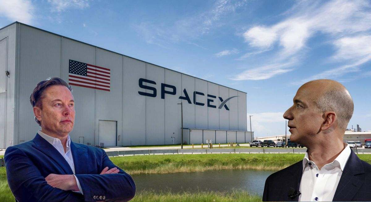 Elon Musk y Jeff Bezos quieren llenar el espacio de satélites