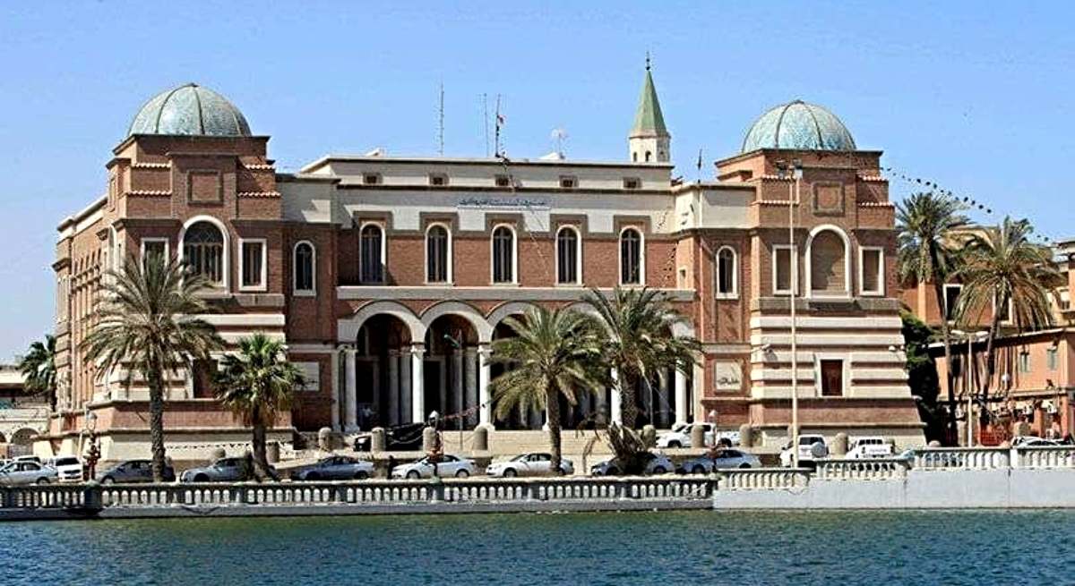 El Banco Central de Libia, en Trípoli