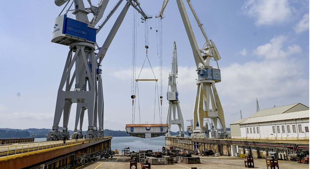 Instalaciones de Navantia Ferrol.