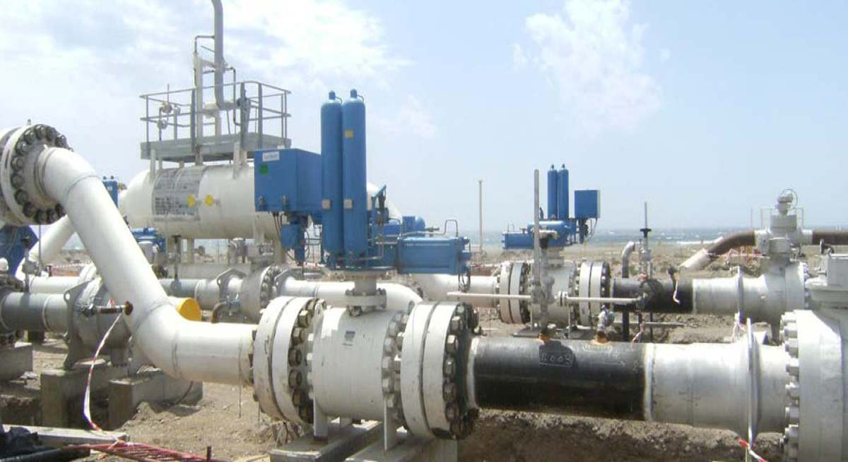 El gasoducto Medgaz, clave para el suministro de gas a España. ee