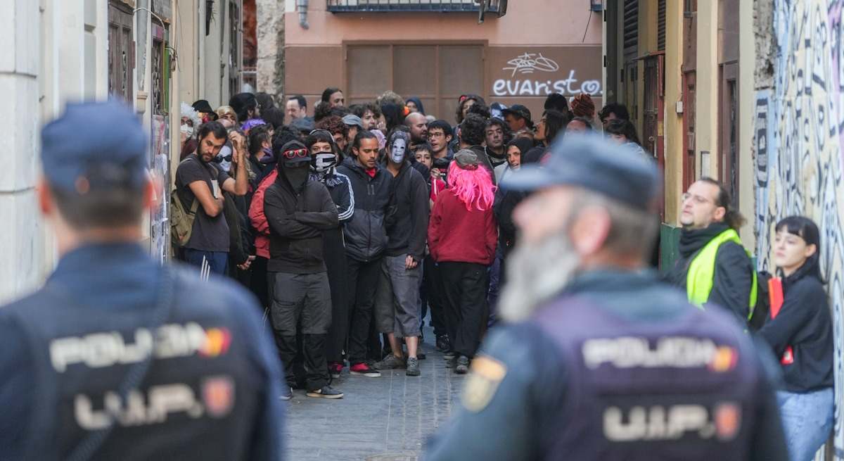 Imagen de archivo de un desahucio en Valencia.