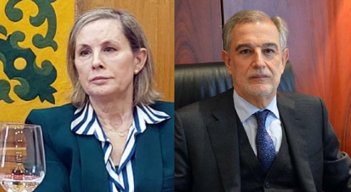 La magistrada Pilar Teso y el magistrado Pablo Lucas