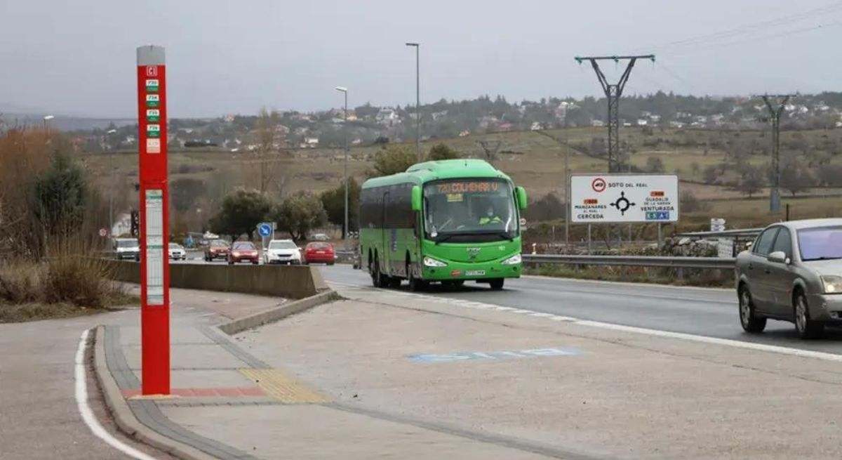 Autobús interurbano en Madrid. / Foto: EP