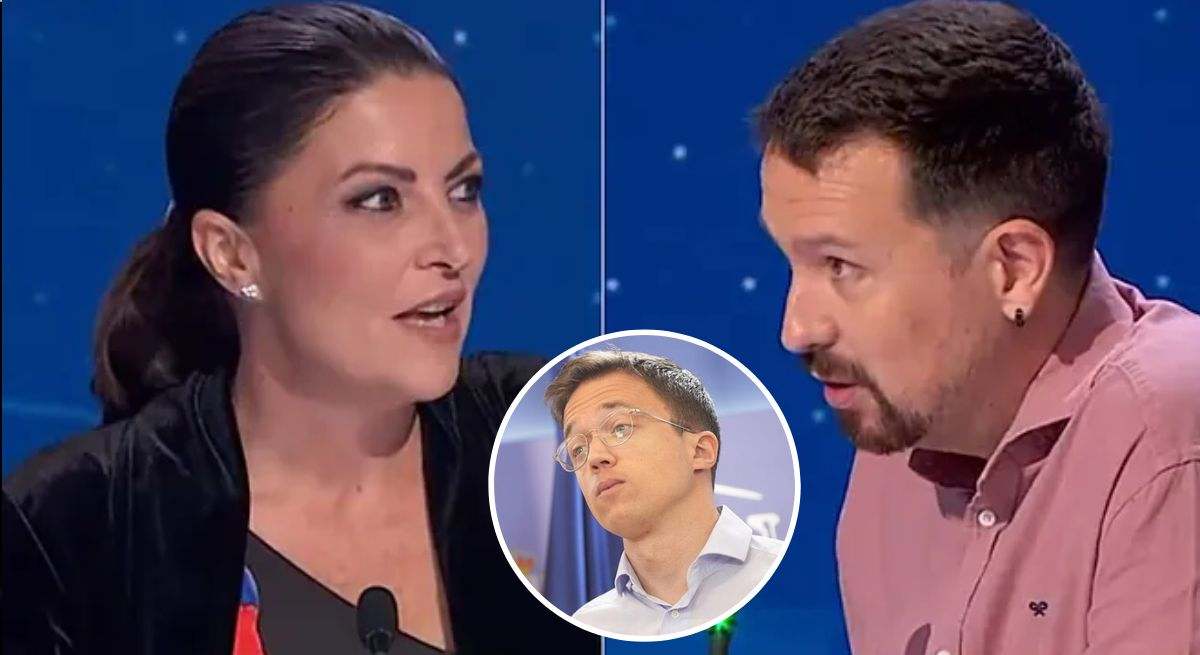 Macarena Olona y Pablo Iglesias