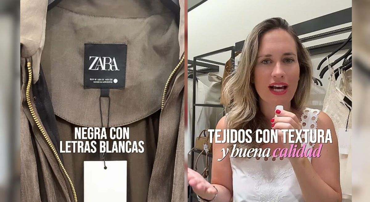 Código etiquetas del Zara