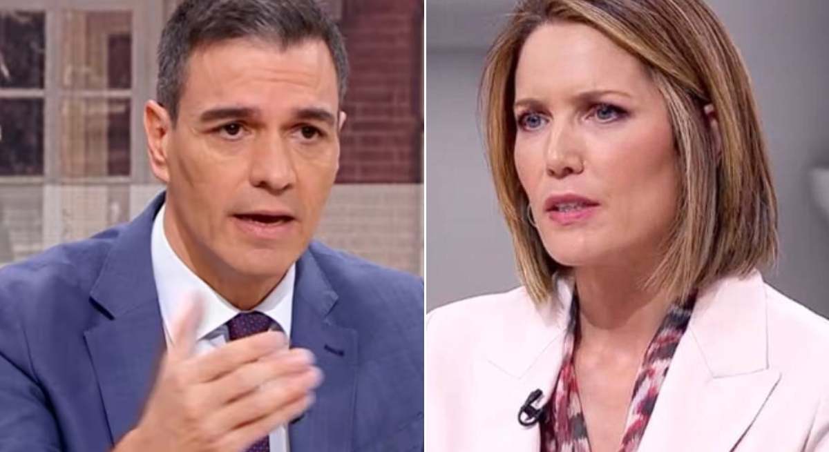 Pedro Sánchez y Silvia Intxaurrondo