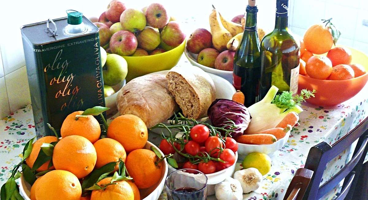 Alimentos de la dieta mediterránea