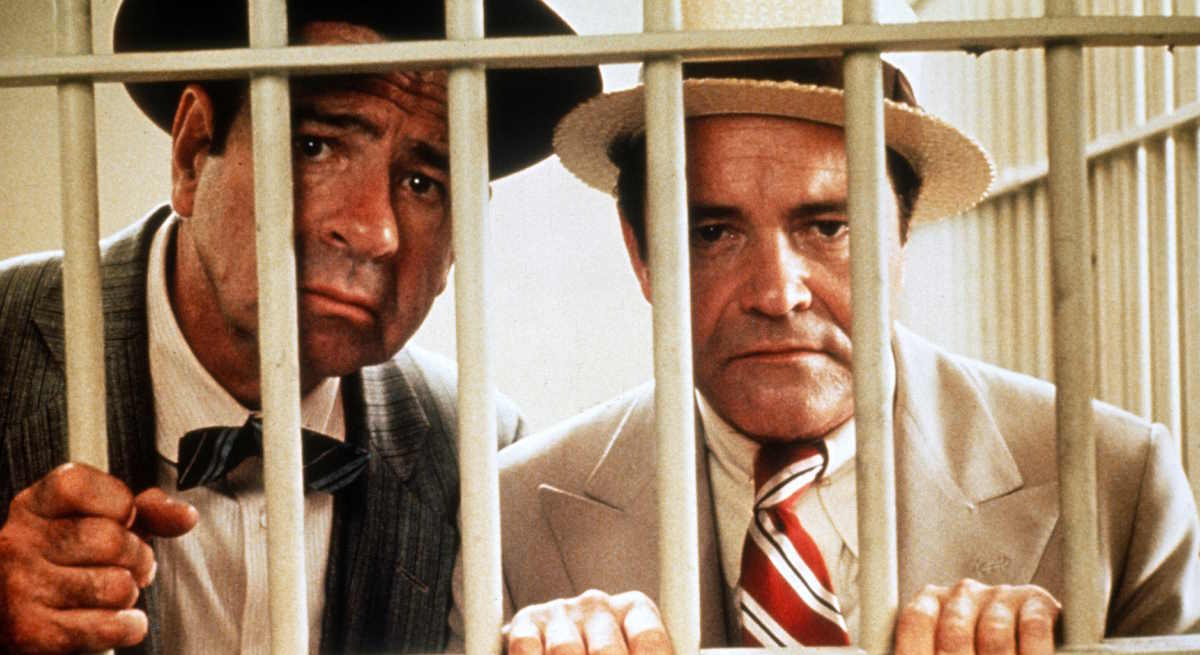 Walter Burns y Hildy Johnson