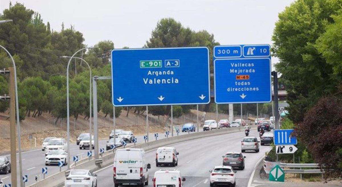 Carretera A-3 en Madrid