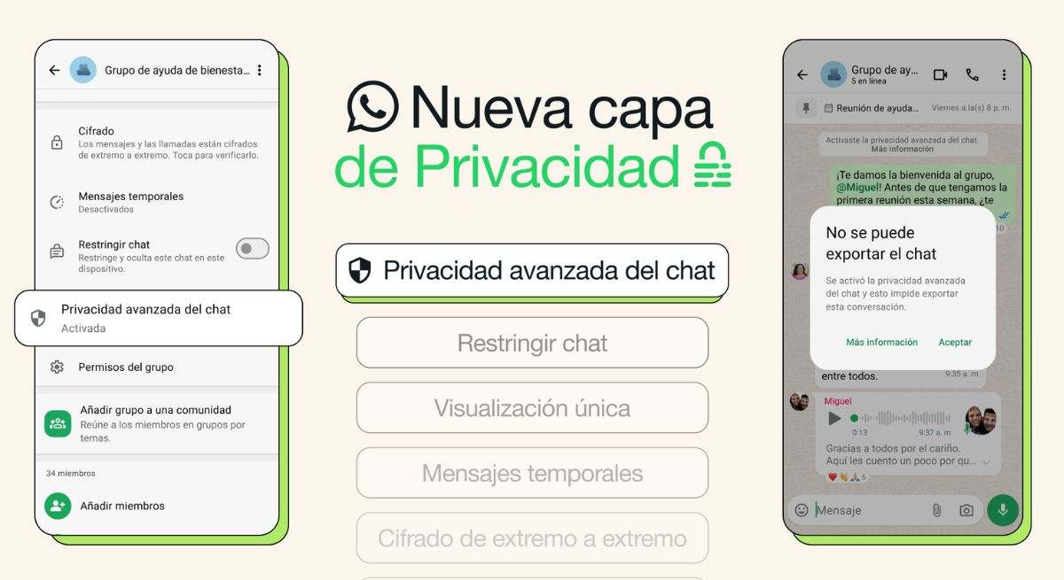 WhatsApp blinda tus chats: así puedes activar la nueva función de privacidad para que tus secretos estén a salvo