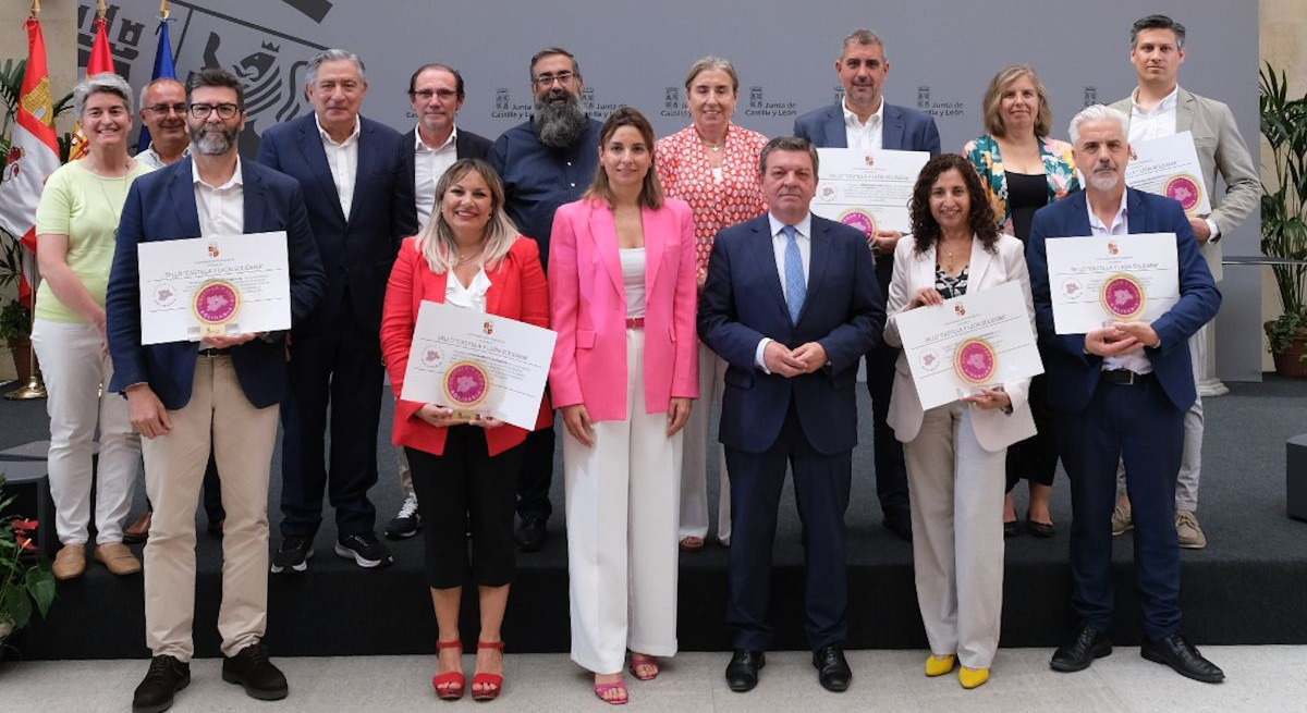 Entrega del Sello Castilla y León Solidaria