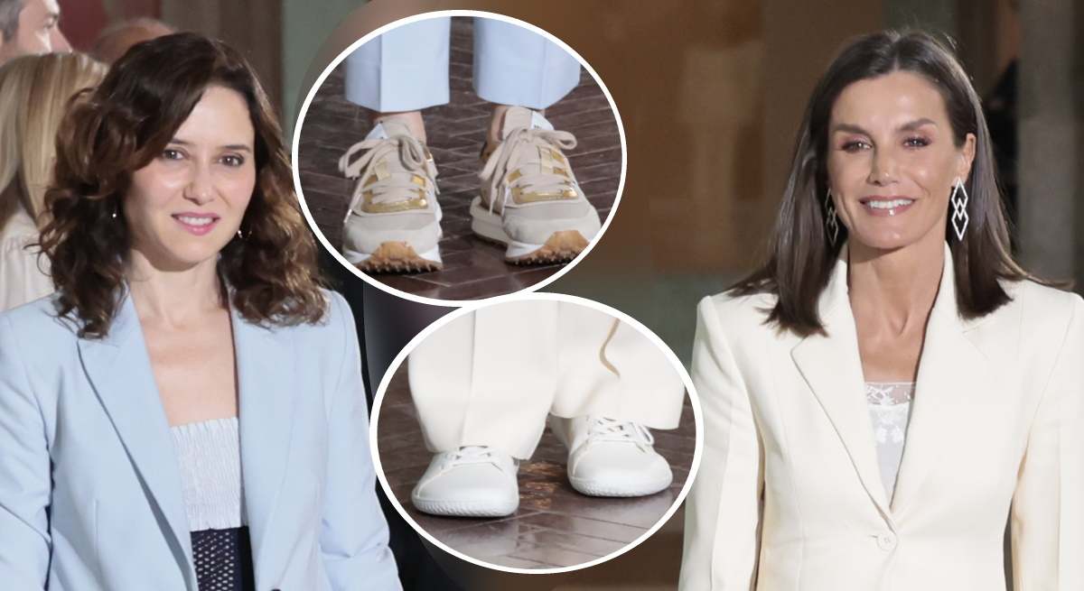 Ayuso, Letizia, zapatillas